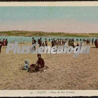 Playa de San Lorenzo de Gijón, Asturias