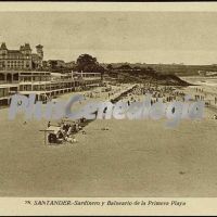Sardinero y Balneario de la Primera Playa de Santander