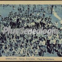Baños orientales en la Playa de Caballeros en Barcelona