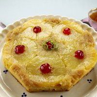 Tarta de piña