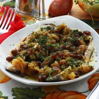 Bacalao con pasas