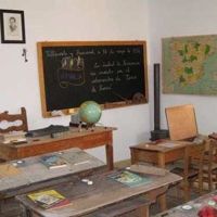 Un aula de los años 60