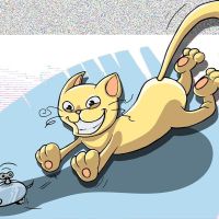 Juego de 'El ratón y el gato'
