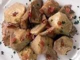 Alcachofas y setas con jamón