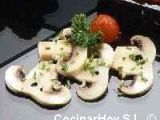 Carpaccio de champiñones