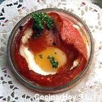 Huevos en flor