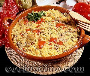 Arroz al ajo