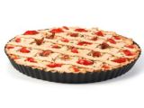 Tarta salada de verduras y jamón serrano