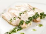 Ternera asada con salsa de perejil