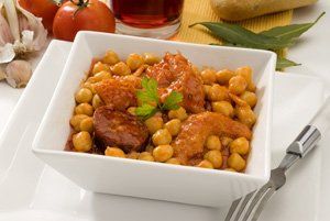 Callos con garbanzos