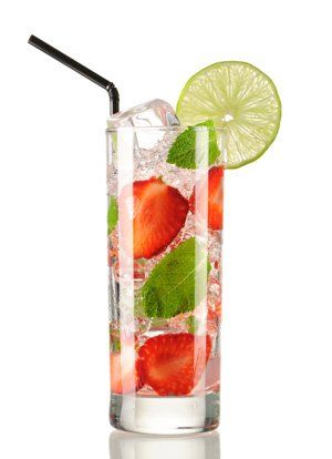 Mojito con fresas
