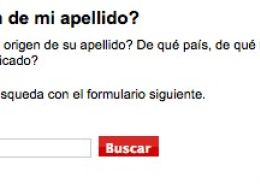 ¿Cómo buscar el origen de mi apellido?